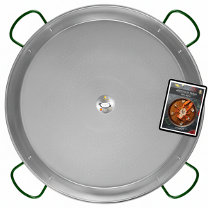 Paelleras acero pulido 90cm